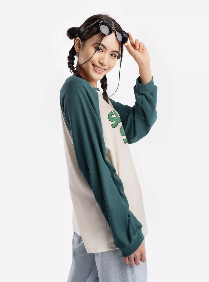 Quest Printed Korean Style Sweatshirt