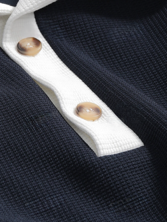 Polo Neck Sweatshirt