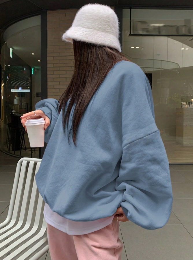 Women's Fleece Oversized Sweatshirt