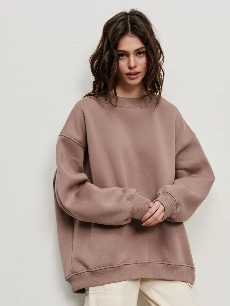 Women's Fleece Oversized Sweatshirt