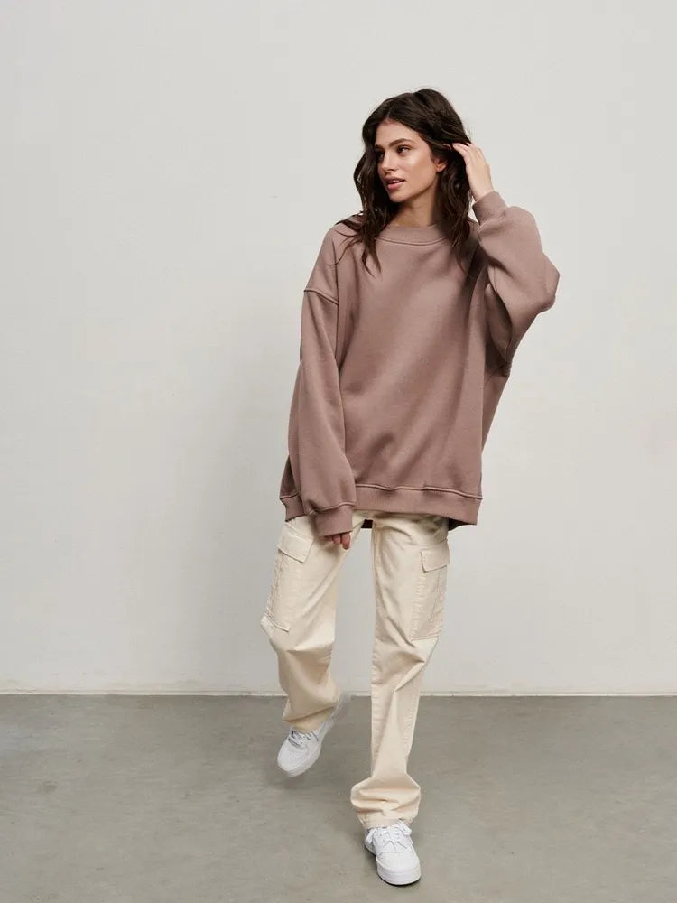 Women's Fleece Oversized Sweatshirt