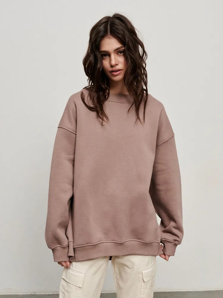 Women's Fleece Oversized Sweatshirt