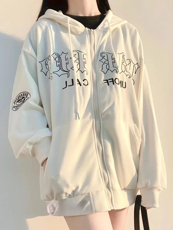 Women's Vintage Zip-Up Hoodie