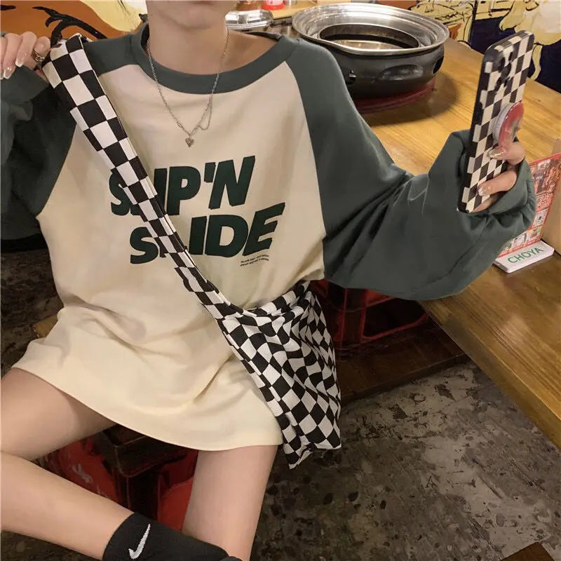 Quest Printed Korean Style Sweatshirt