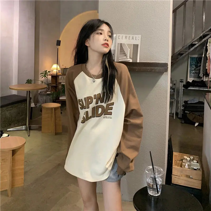 Quest Printed Korean Style Sweatshirt