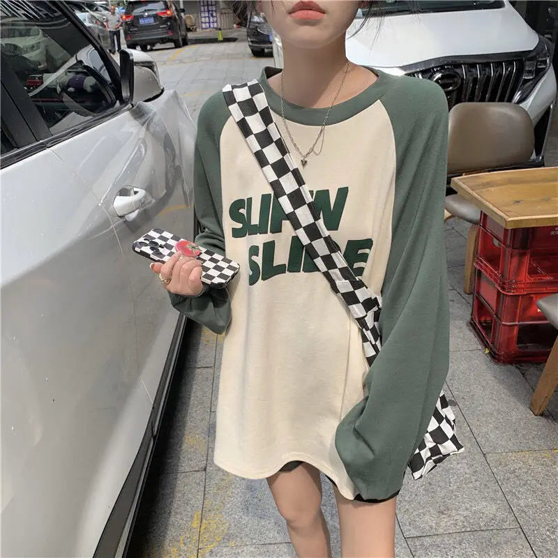 Quest Printed Korean Style Sweatshirt