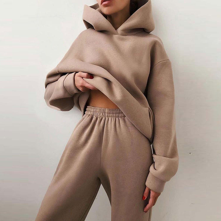 Women's Velour Oversized Hoodie