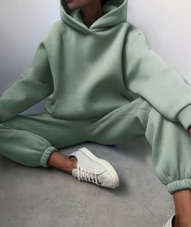 Women's Velour Oversized Hoodie