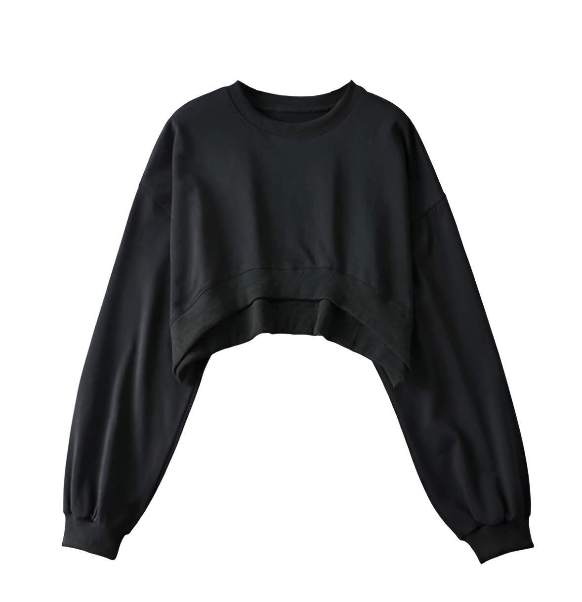 Women's Crop Top Sweatshirt Hoodie